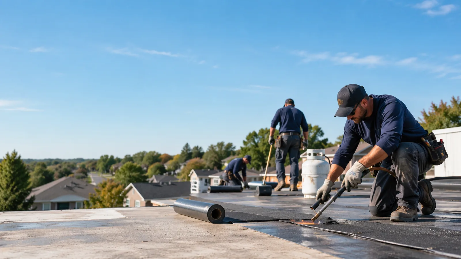 Flat Roof Leak Repair providers in Wesley, IA